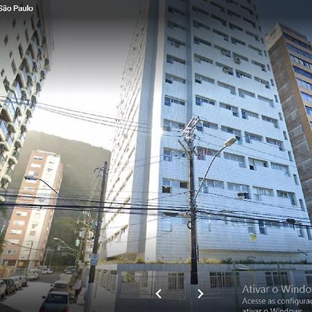 Apartamento 621 Com Vista Para O Mar São Vicente Esterno foto